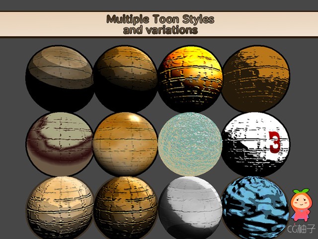 Toon Styles Shader Pack 1.1.1 unity3d着色器