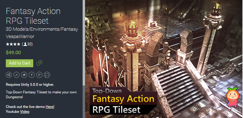 Fantasy Action RPG Tileset