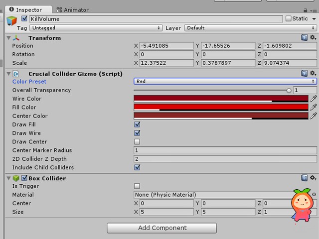 Crucial Collider Gizmo 1.5 Unity编辑器 U3D插件