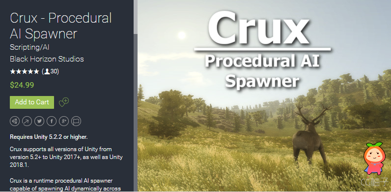 Crux - Procedural AI Spawner 