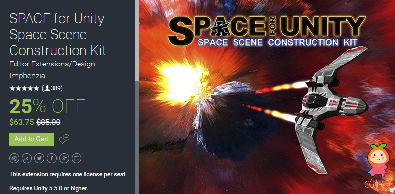 SPACE for Unity - Space Scene Construction Kit 