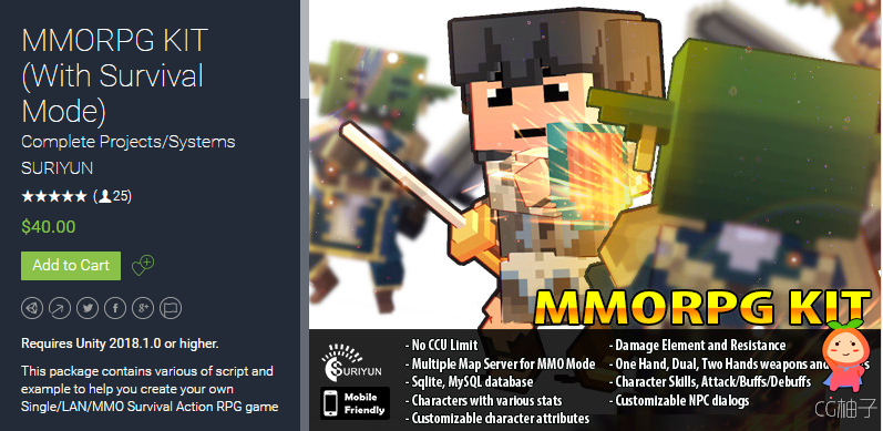 MMORPG KIT (With Survival Mode)