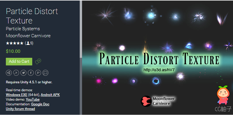 Particle Distort Texture 