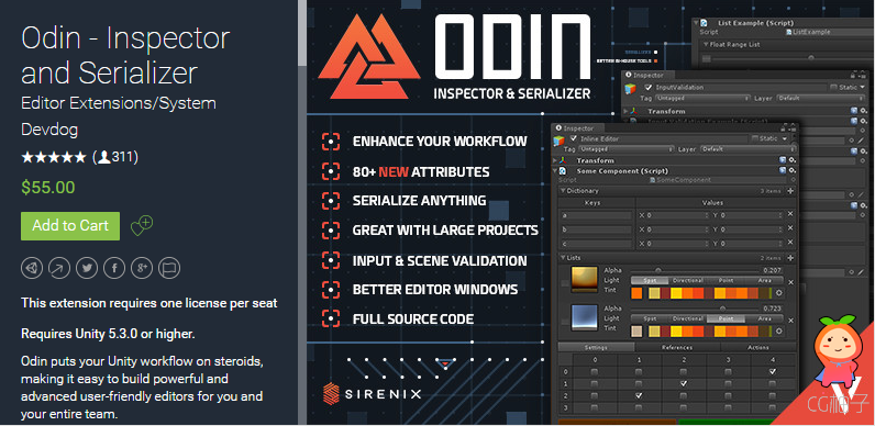 Odin - Inspector and Serializer