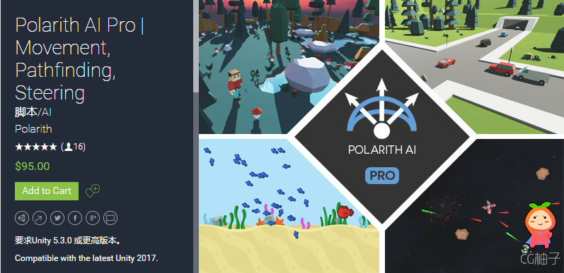Polarith AI Pro  Movement, Pathfinding, Steering