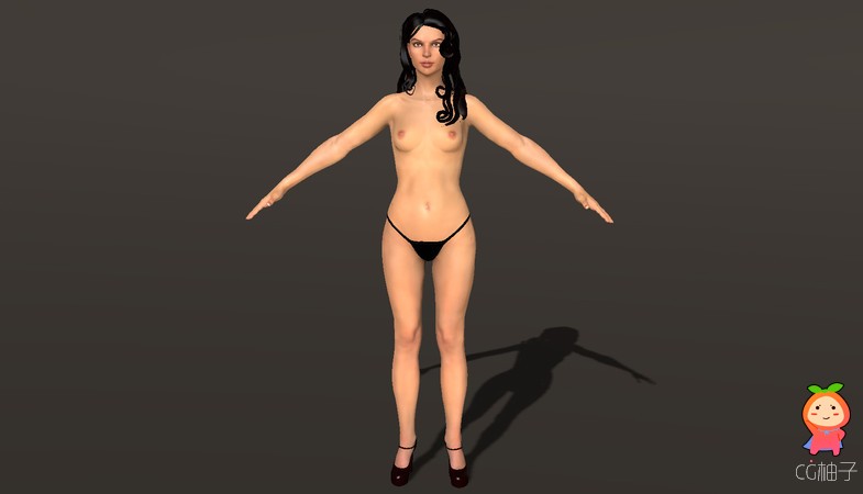 Cindy - Human Female 1.0 人类女性角色模型