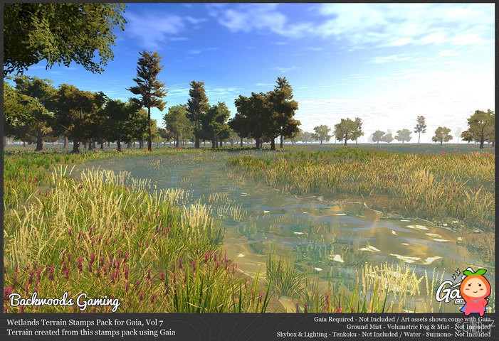 Gaia Stamps Pack Vol 07 - Wetland Area 1.0.3