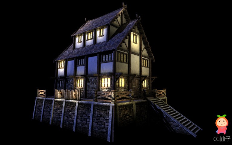 Village Exteriors Kit 1.3 村落3D模型自然环境资源
