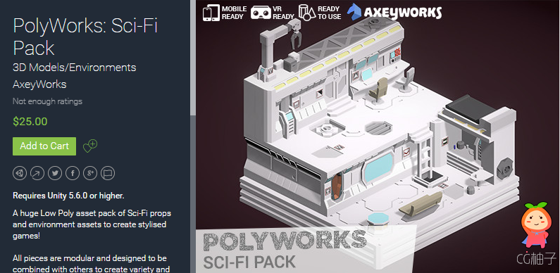 PolyWorks Sci-Fi Pack 3.0