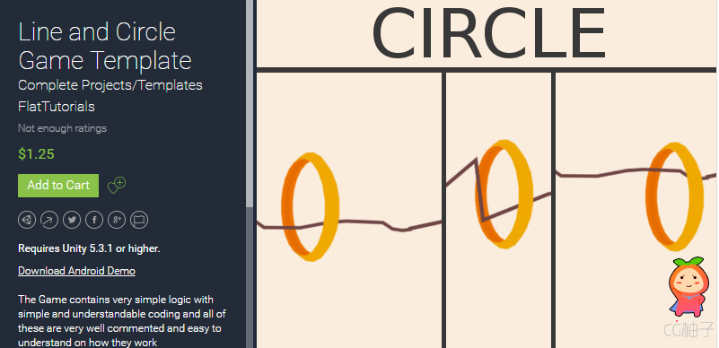 Line and Circle Game Template 1.0