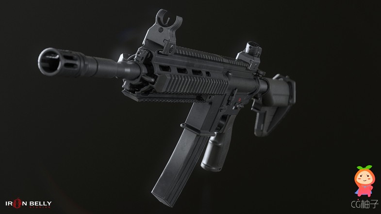 Animated M416 Rifle Pack