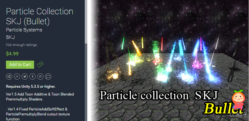 Particle Collection SKJ (Bullet) 1.5