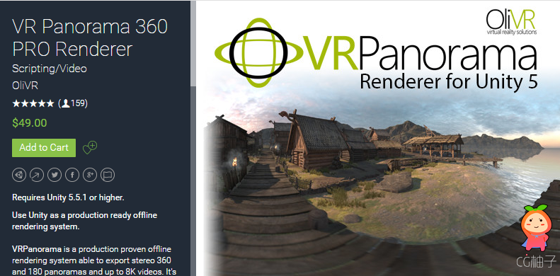 VR Panorama 360 PRO Renderer