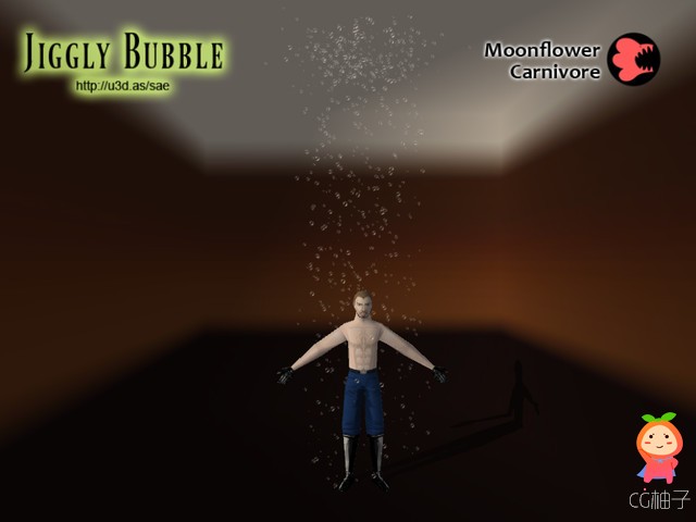 逼真的游戏水泡气泡肥皂泡粒子特效