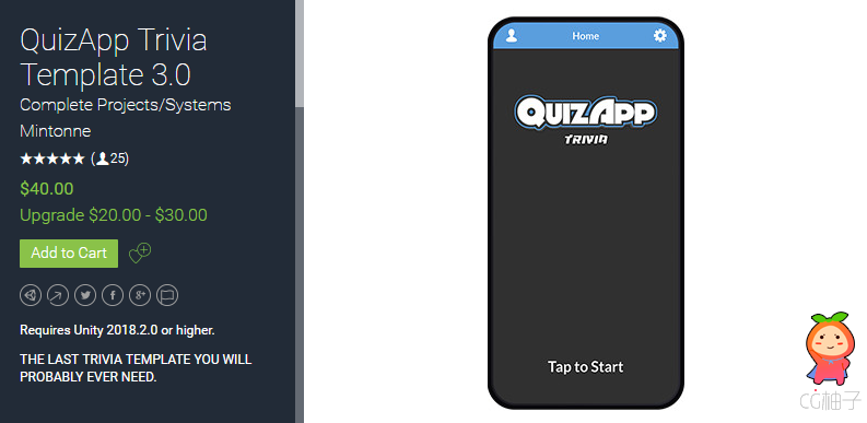 QuizApp Trivia Template 3.0.1