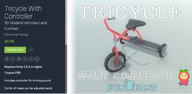 Tricycle With Controller 1.0