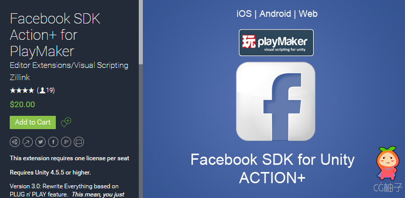 Facebook SDK Action+ for PlayMaker 3.0.2