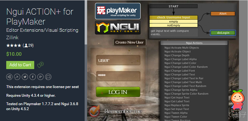 Ngui ACTION+ for PlayMaker 1.0.8