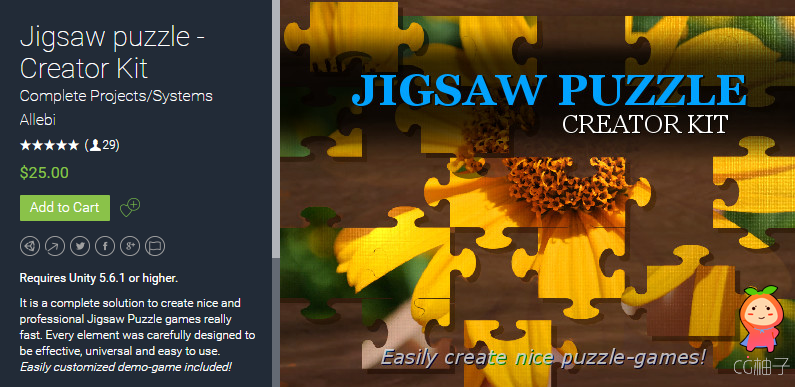 Jigsaw puzzle - Creator Kit 3.001