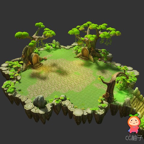 Floating Islands - Fantasy Environment Pack 