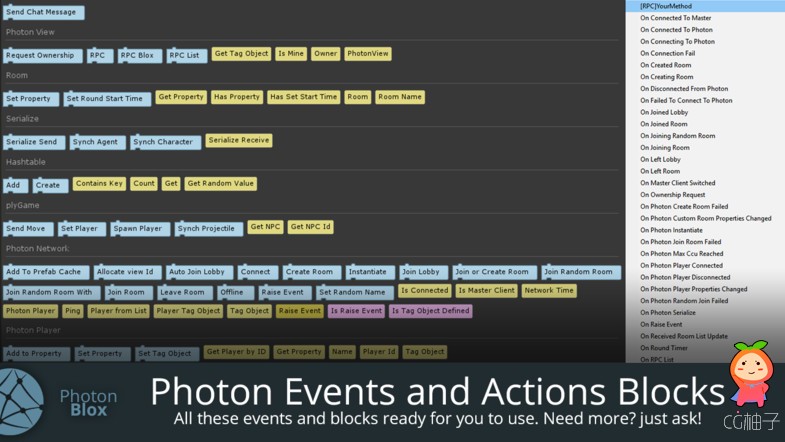 Photon Blox (plyGame + Photon) 1.3.3 游戏多人网络插件