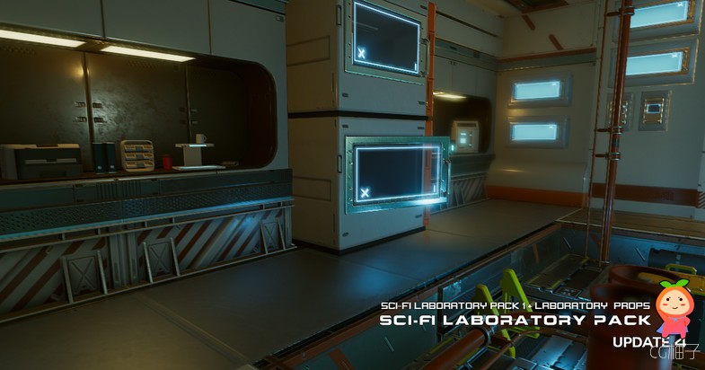 Sci-Fi Laboratory Pack 2