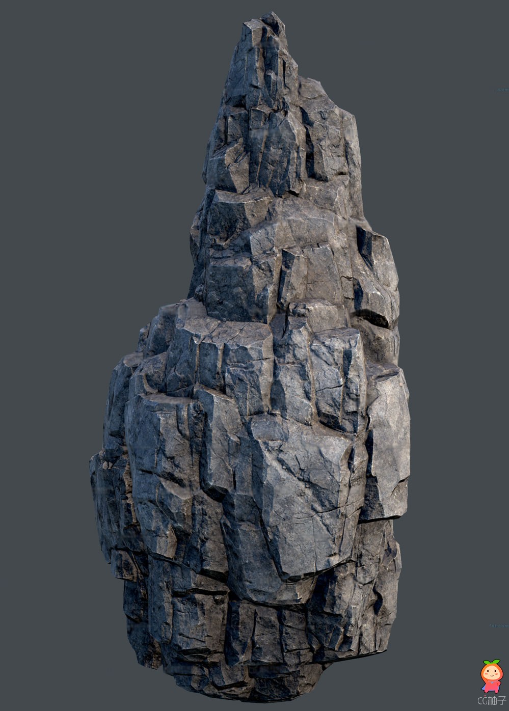 高质量石头模型岩石山石模型 2K贴图