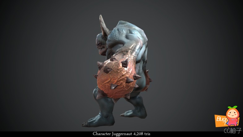 Character Juggernaut 1.0 动画怪物模型 牛怪模型
