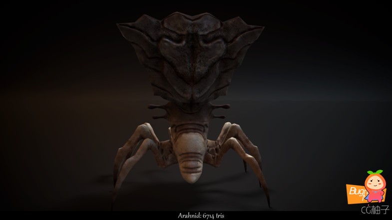 Character Arachnids 1.1 蛛形纲动物模型 蜘蛛怪模型