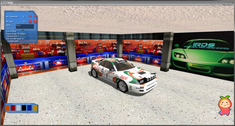 iRDS - Intelligent Race Driver System 3.2 赛车游戏项目