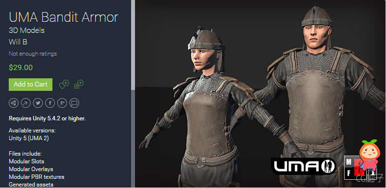 UMA Bandit Armor 1.0