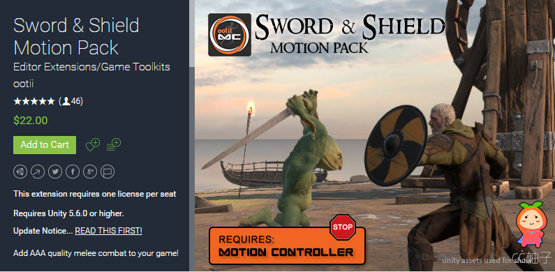 Sword & Shield Motion Pack 0.39