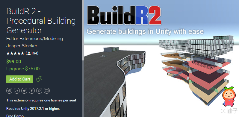 BuildR 2 - Procedural Building Generator 2.21