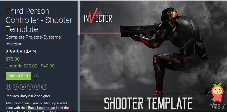 Third Person Controller - Shooter Template 1.3.1