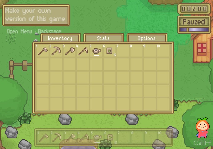 RPG Farming Kit 1.01 角色扮演游戏模板