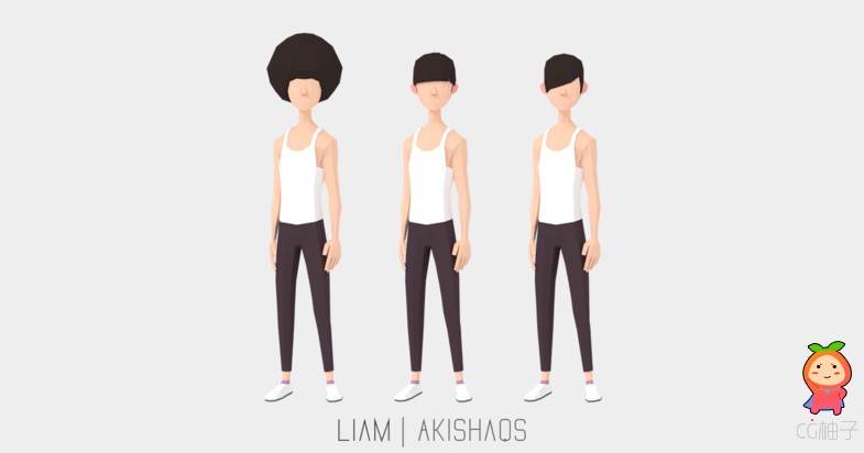 Liam|Stylized character 2.1 角色模型