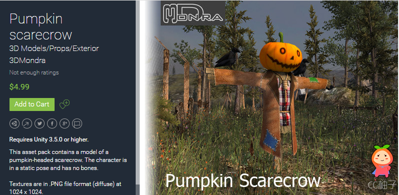 Pumpkin scarecrow 1.0
