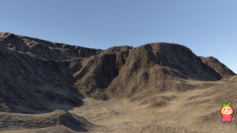 PBR+ Wasteland Landscape 1.0 荒地环境场景模型