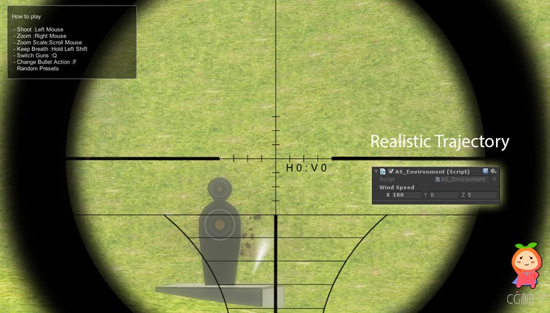 Advanced Sniper Starter Kit v4.5 狙击手射击游戏源码