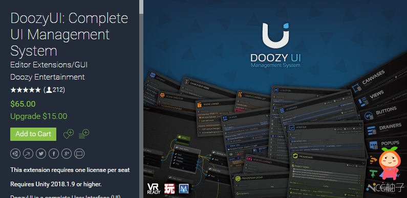 DoozyUI Complete UI Management System 3.0.c3 DiscordFixes