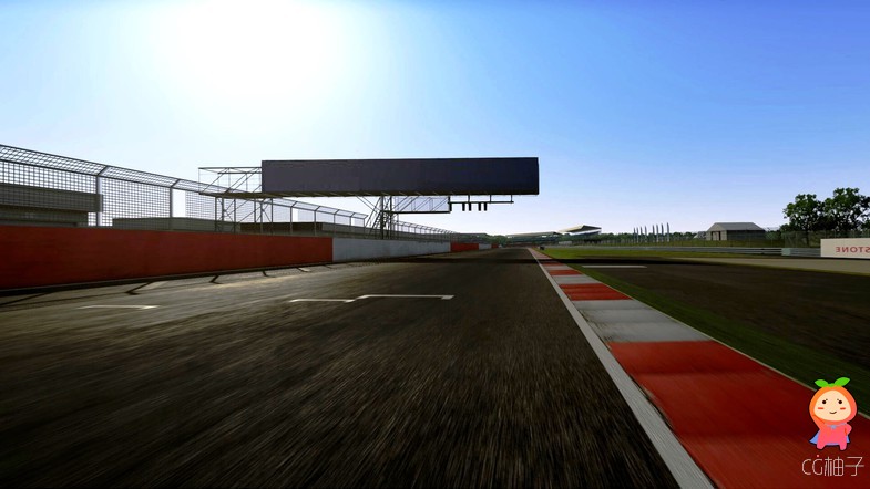 Highly Detailed Racing Circuit 1.0 写实3D赛车场赛道模型