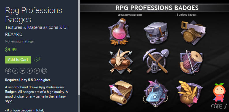 Rpg Professions Badges 1.0