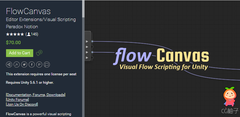 FlowCanvas Visual Scripting 2.9.7f