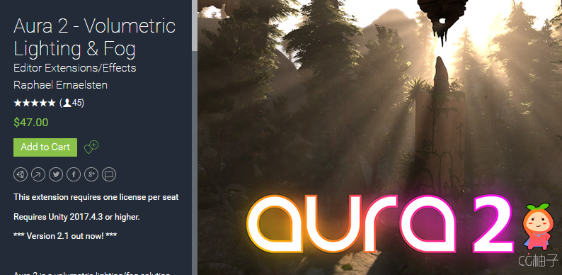 Aura 2 - Volumetric Lighting & Fog 2.1.3