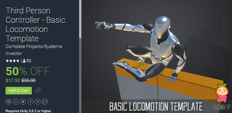 Third Person Controller - Basic Locomotion Template 2.4.2