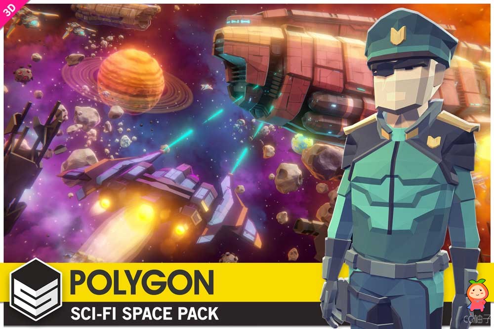 POLYGON - Sci-Fi Space Pack 1.05