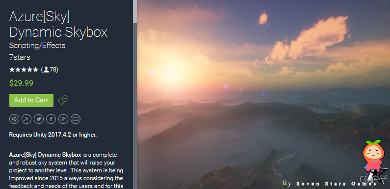 Azure[Sky] Dynamic Skybox 5.1.0