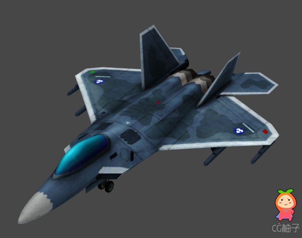 飞机战斗机3DMAX