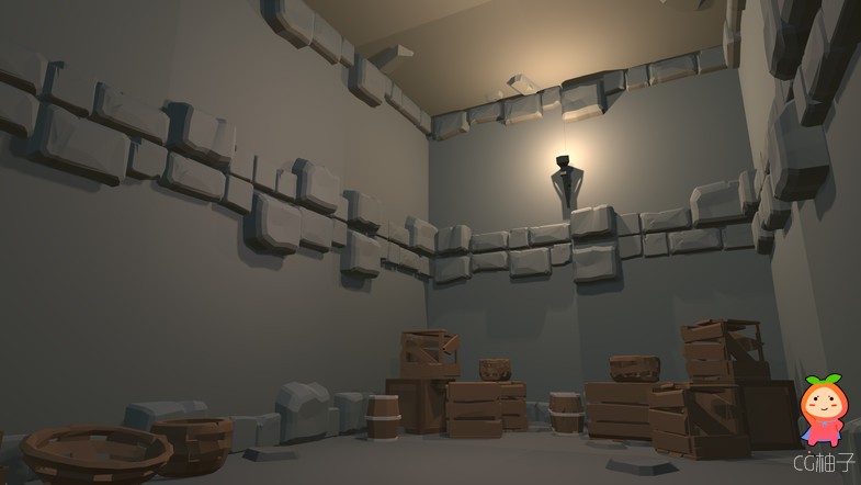 Snaps Prototype|Dungeon 1.1 地下城地牢恐怖游戏场景模型