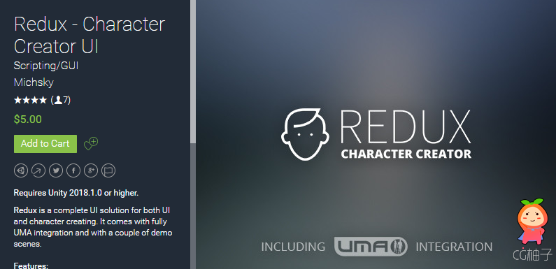Redux - Character Creator UI 1.1.0